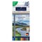 Faber Castell Goldfaber Aqua Watercolor Pencils - Set of 12, Landscape Colors